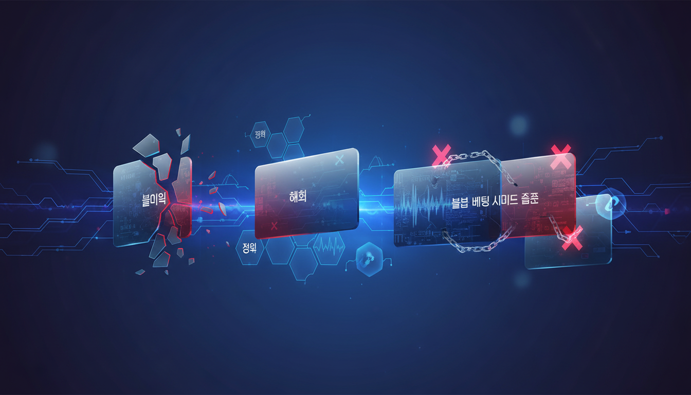 zodiactail.com - 해외 불법 베팅 사이트 접속 시 발생할 수 있는 불이익 관련 안내 이미지