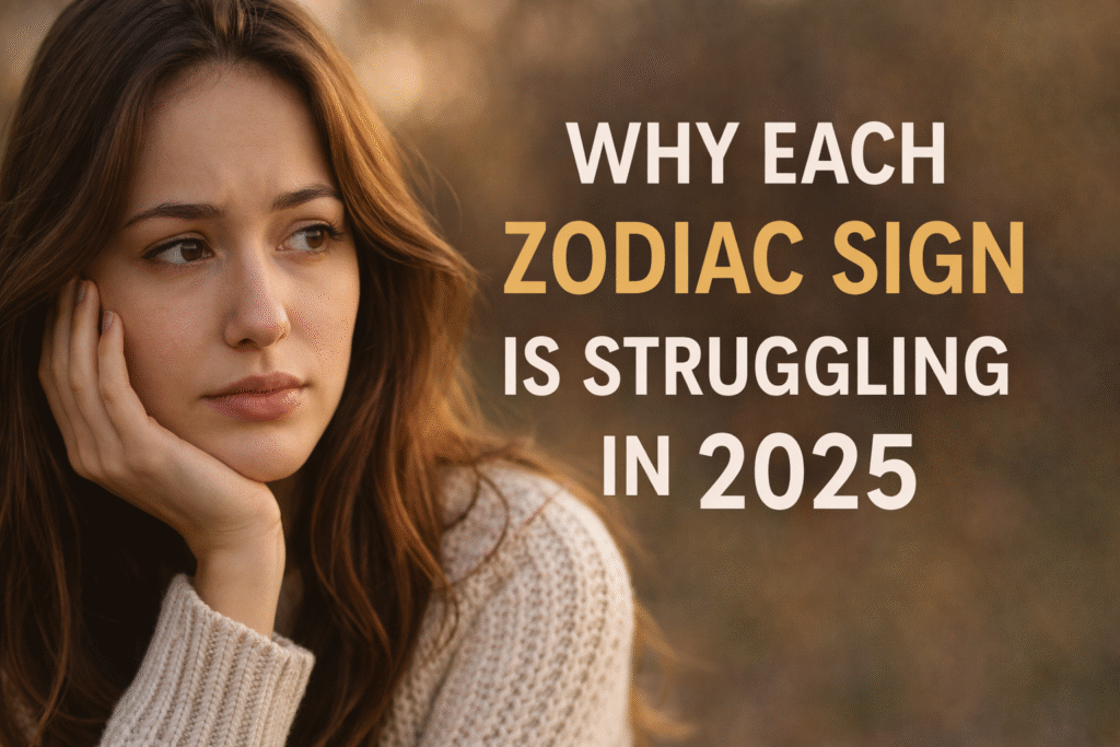 Why each Zodiac sign is struggling in 2025